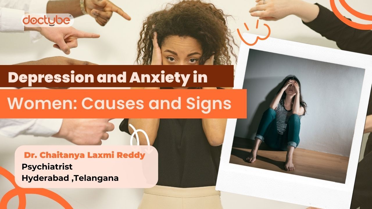 signs of anxiety in women